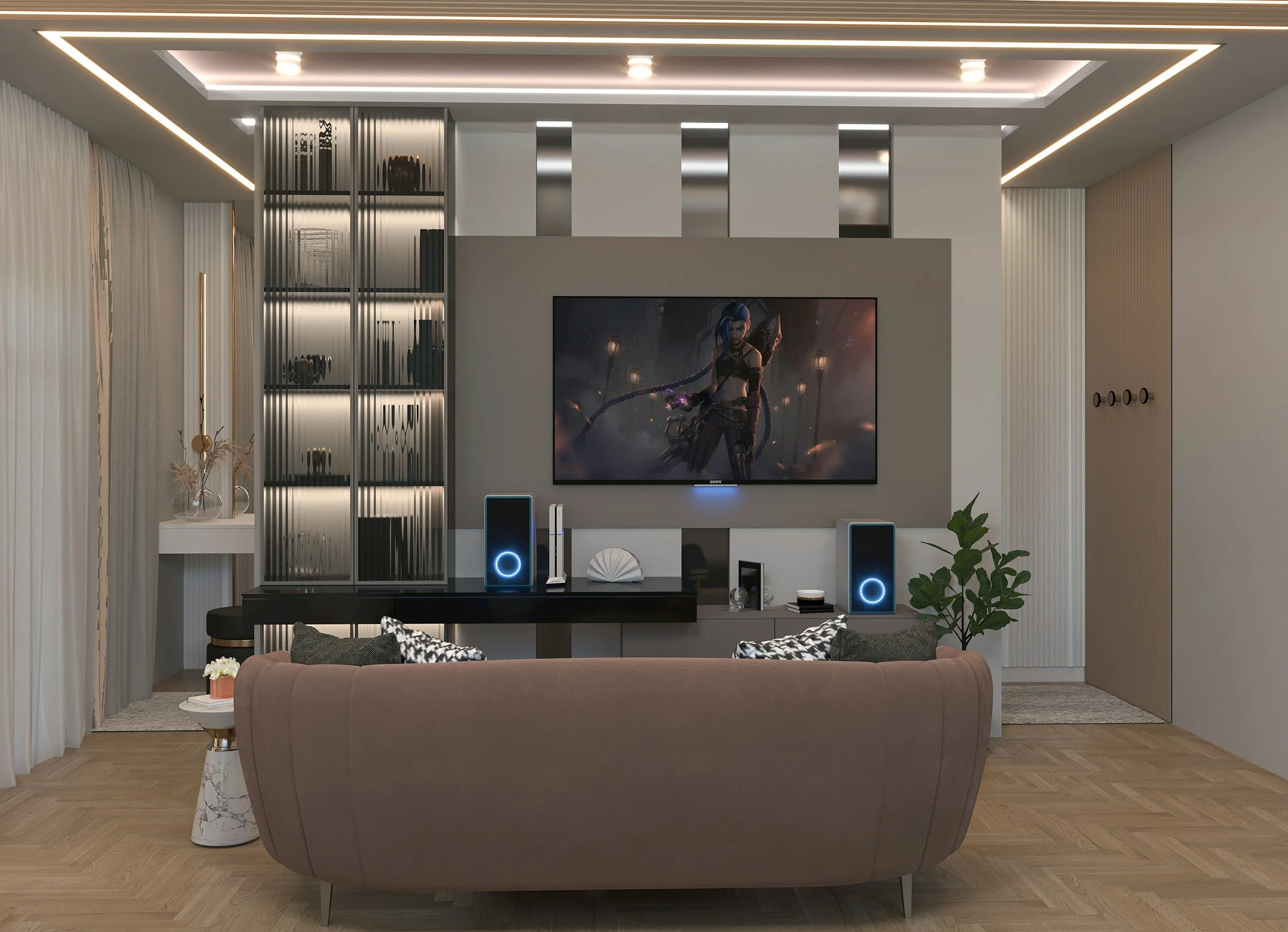 Luxury home theater system