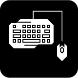 Keyboard and mouse interaction systems supported across web, product, and gameplay UX workflows at Cryptic Design.