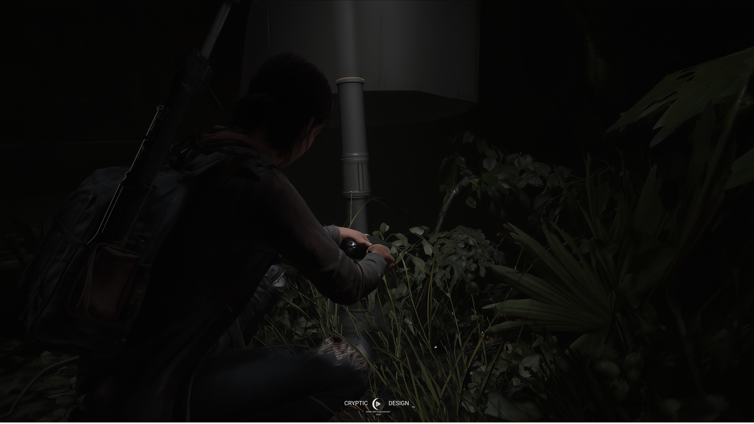 Player making decisions with minimal interface guidance and environmental cues.