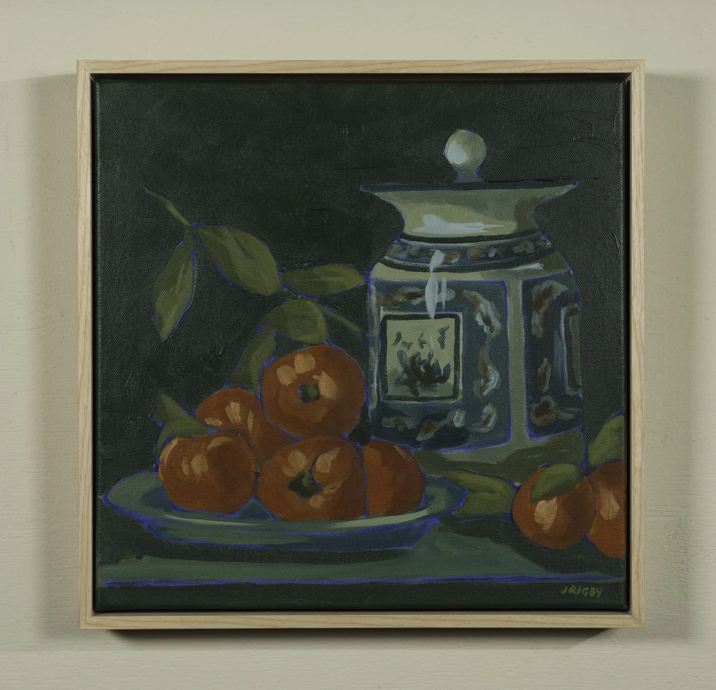 Tea Caddy and Tomatoes - Jody Rigby