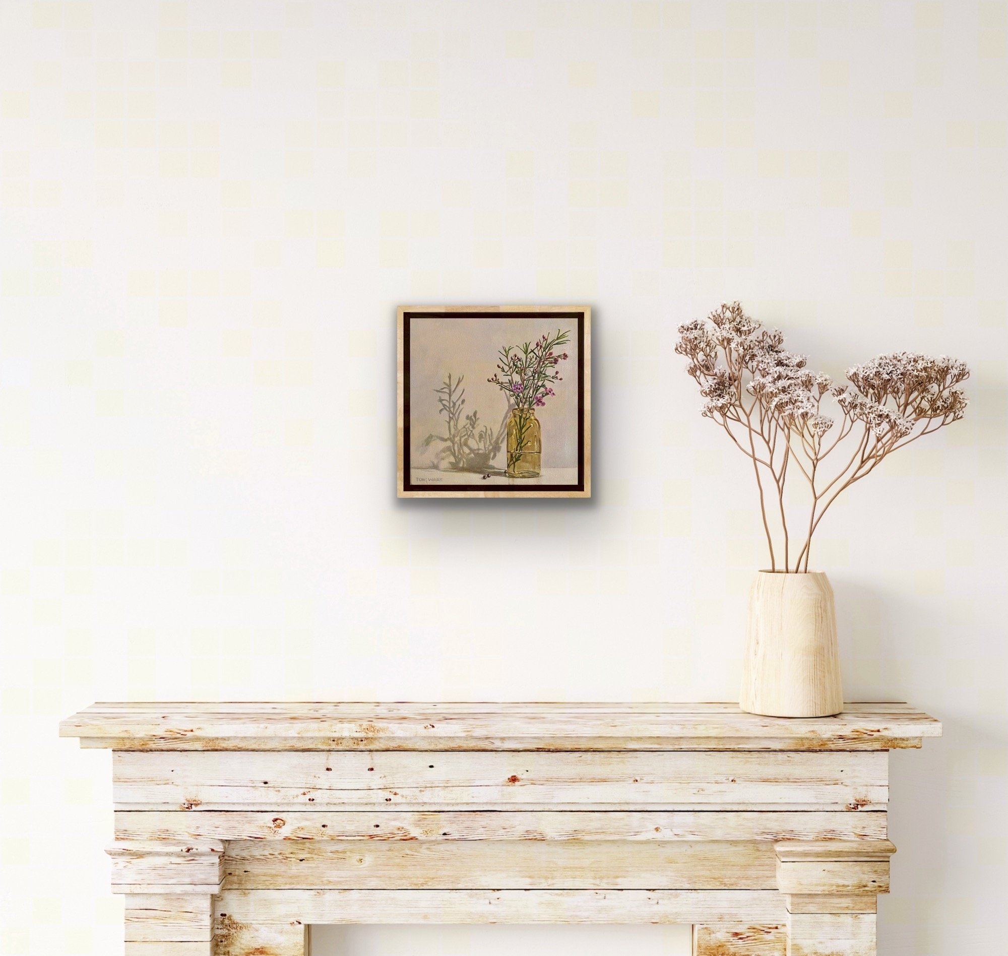 Cheerful Wax Flowers Wall Hanging 2.jpeg