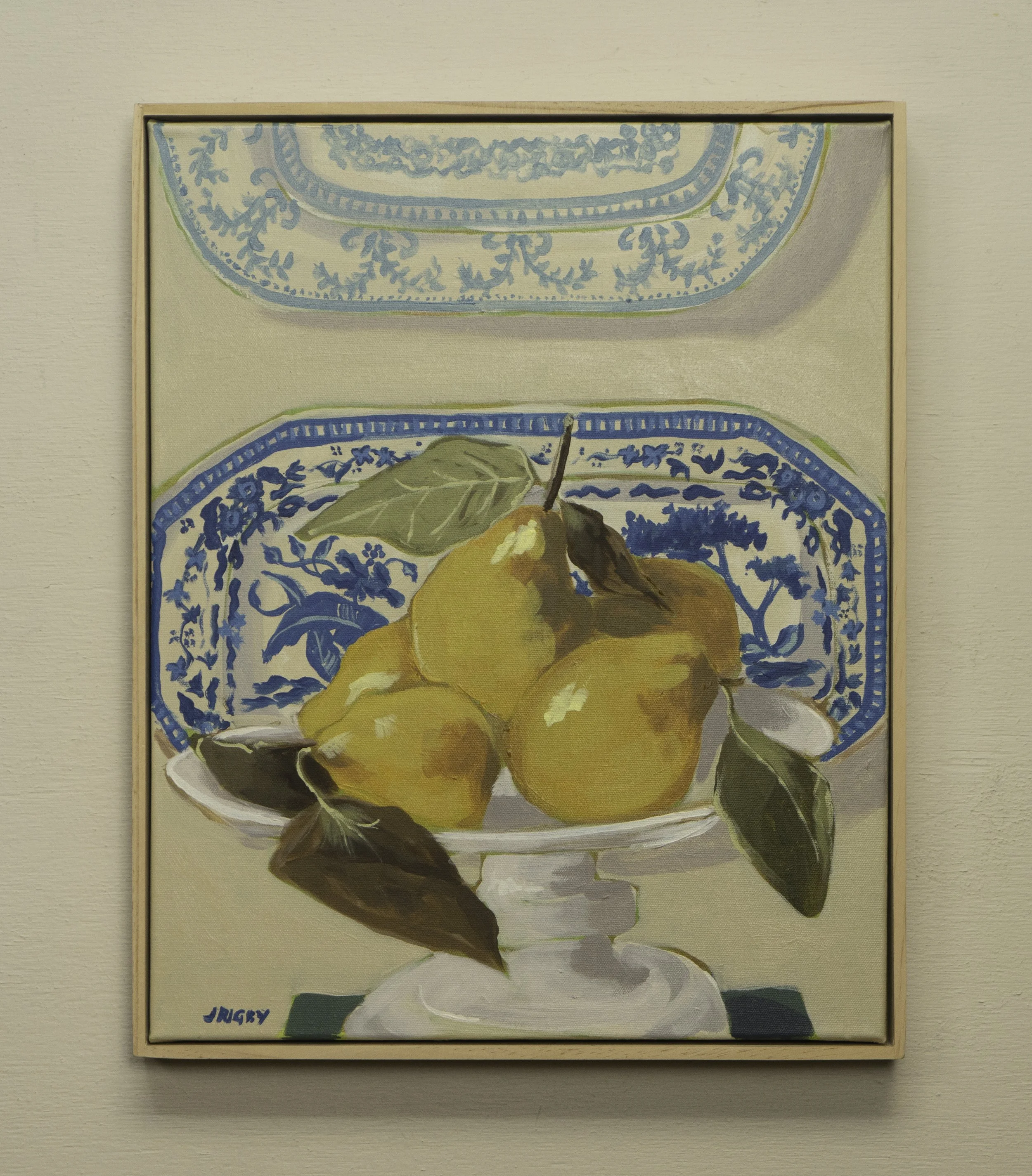 Quince with Blue and White - Jody Rigby