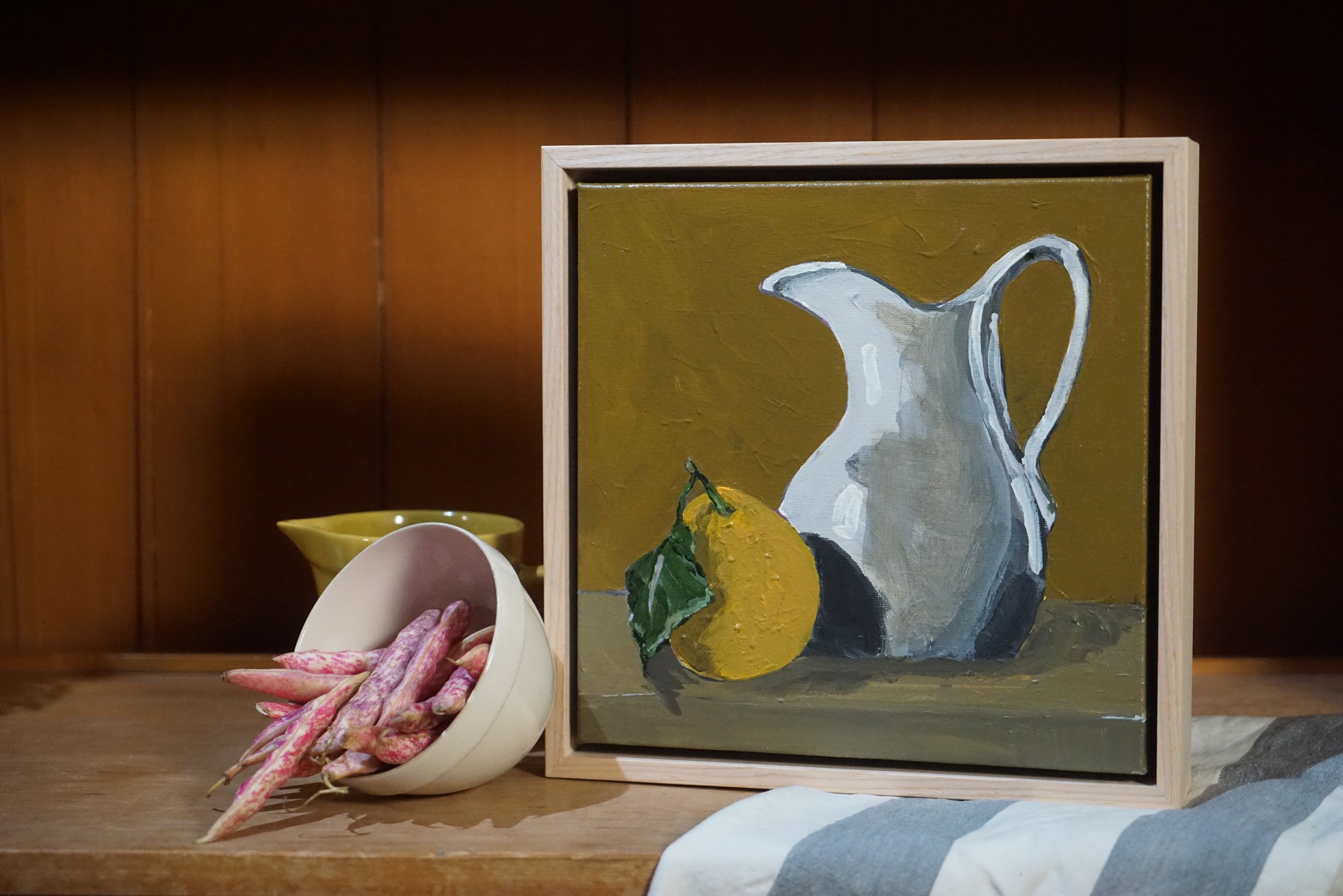 26. White jug and lone fruit styled.JPG