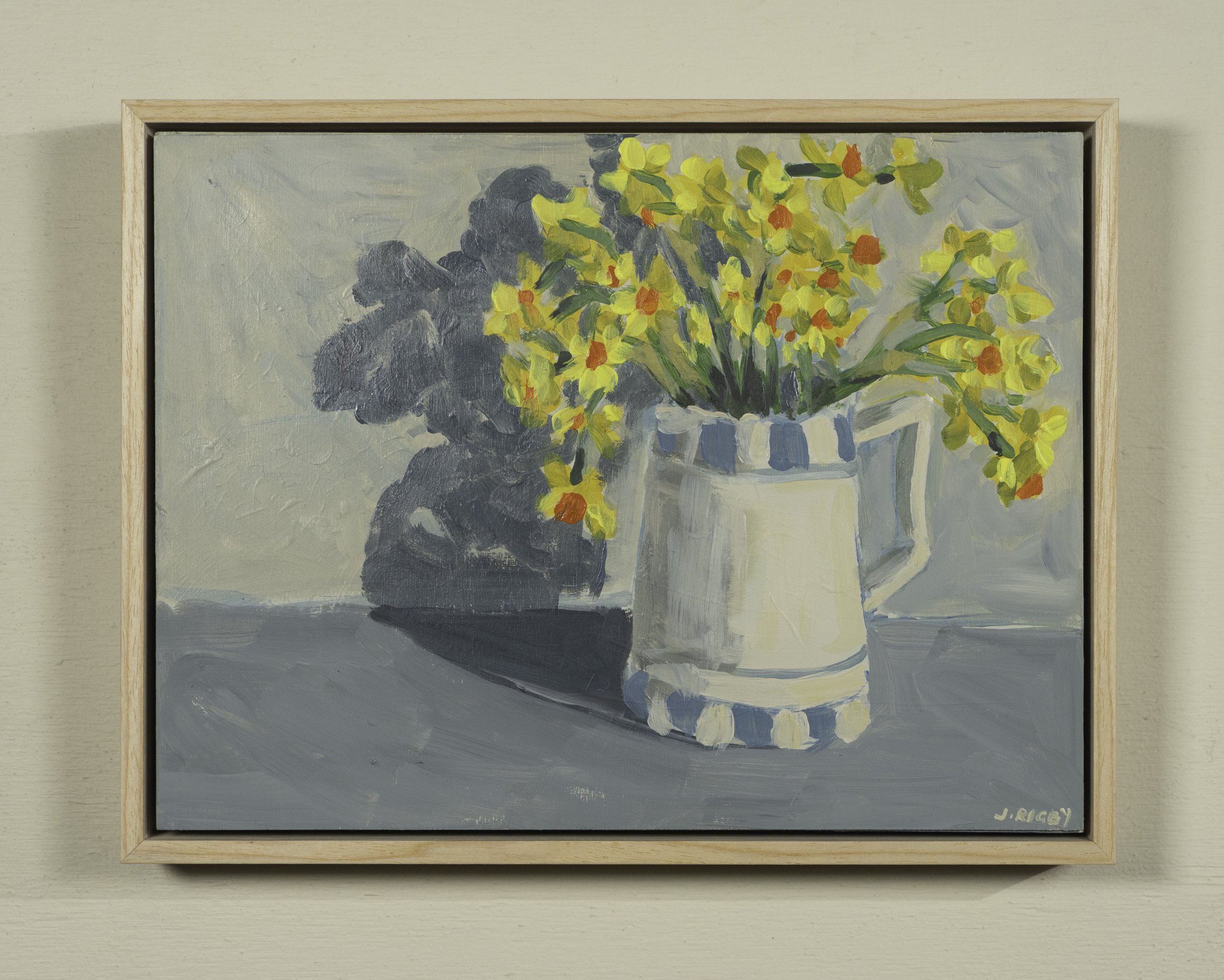 Jonquils in Victorian Vase - Jody Rigby