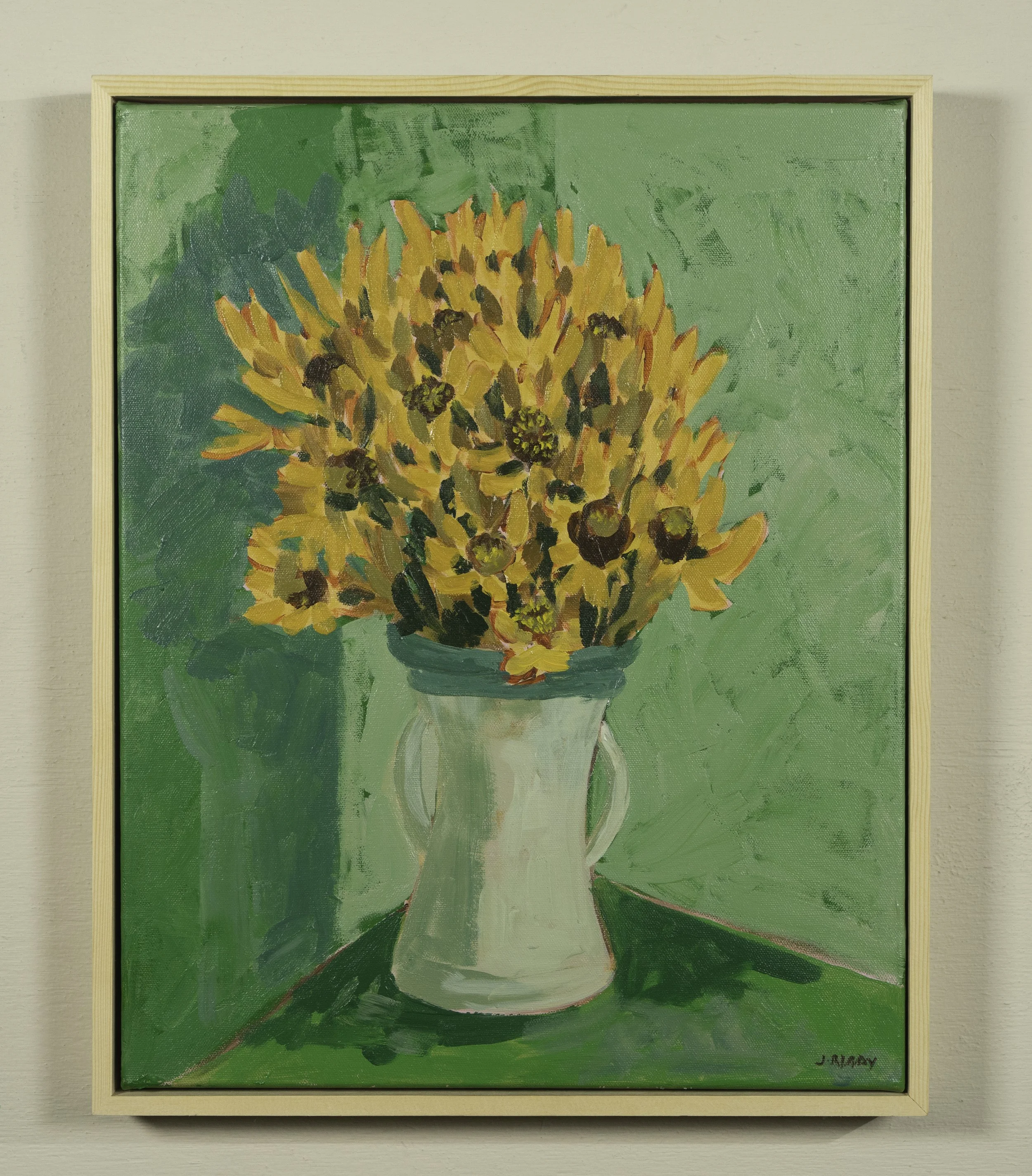 Borrowed Landscape Leucospermums and Green - Jody Rigby