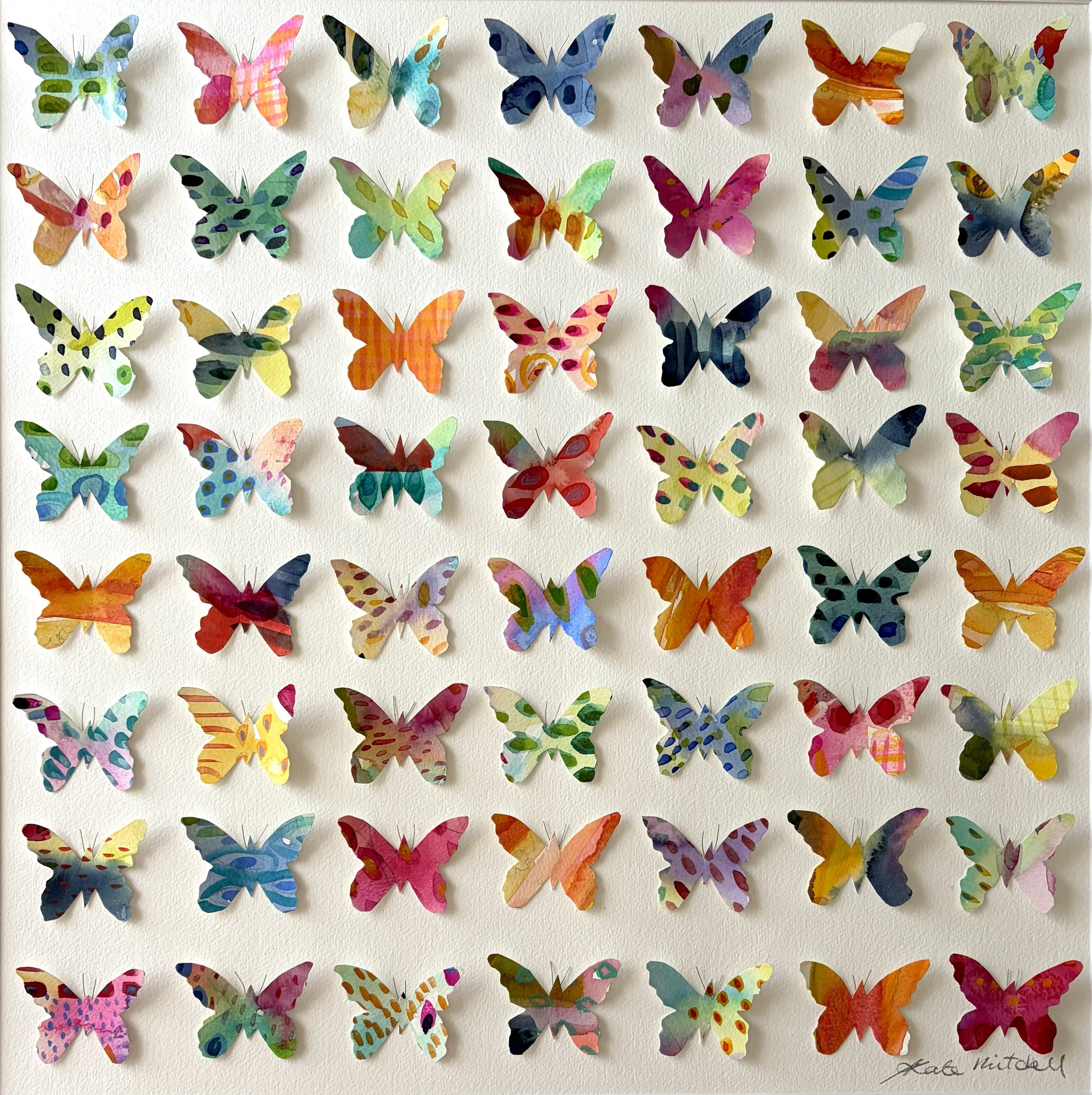 Papillon - French Butterfly - Kate Mitchell