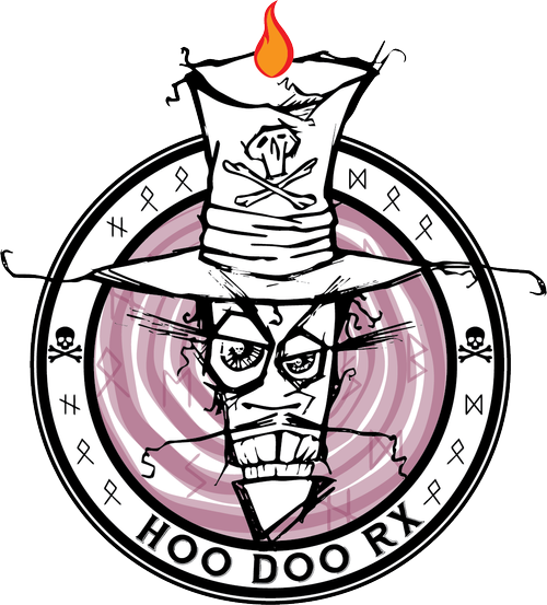 Hoodoo Rx Shadowman logo