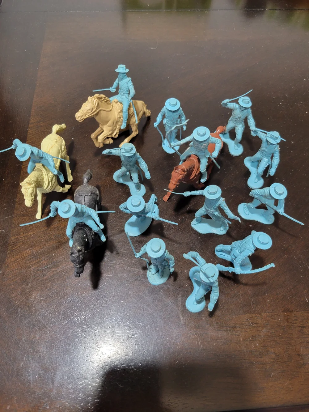 1950's Marx Zorro playset Mexican soldiers — The Crows Foot