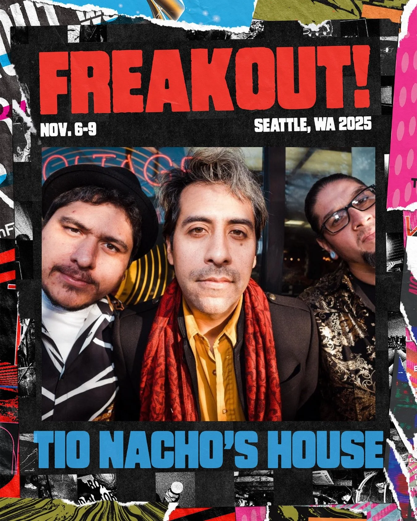 FREAKOUT! We&rsquo;re super excited to announce that we are playing @freakout fest this November! Tickets on sale now for the 4 Day festival happening in the Seattle neighborhoods of Fremont and Ballard ⚓️

We&rsquo;ll be playing at @addaball on Nove