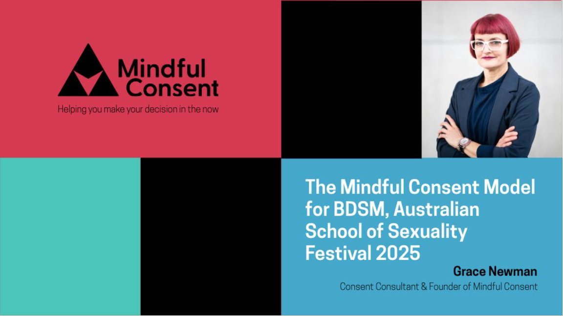 New Workshop for Aust School of Sexuality Sydney 6/9/25