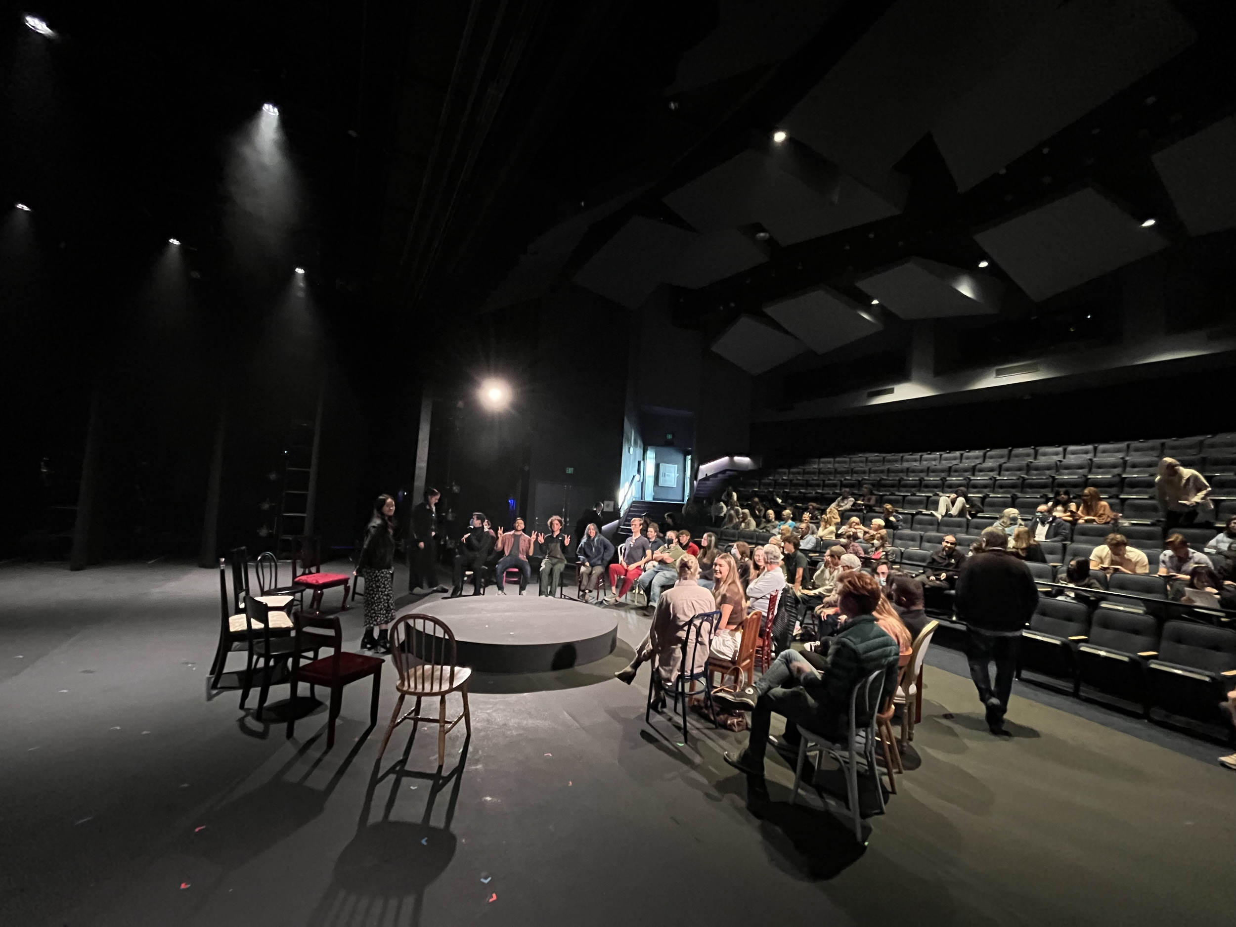 Chapman University's Our Town Scenic Design