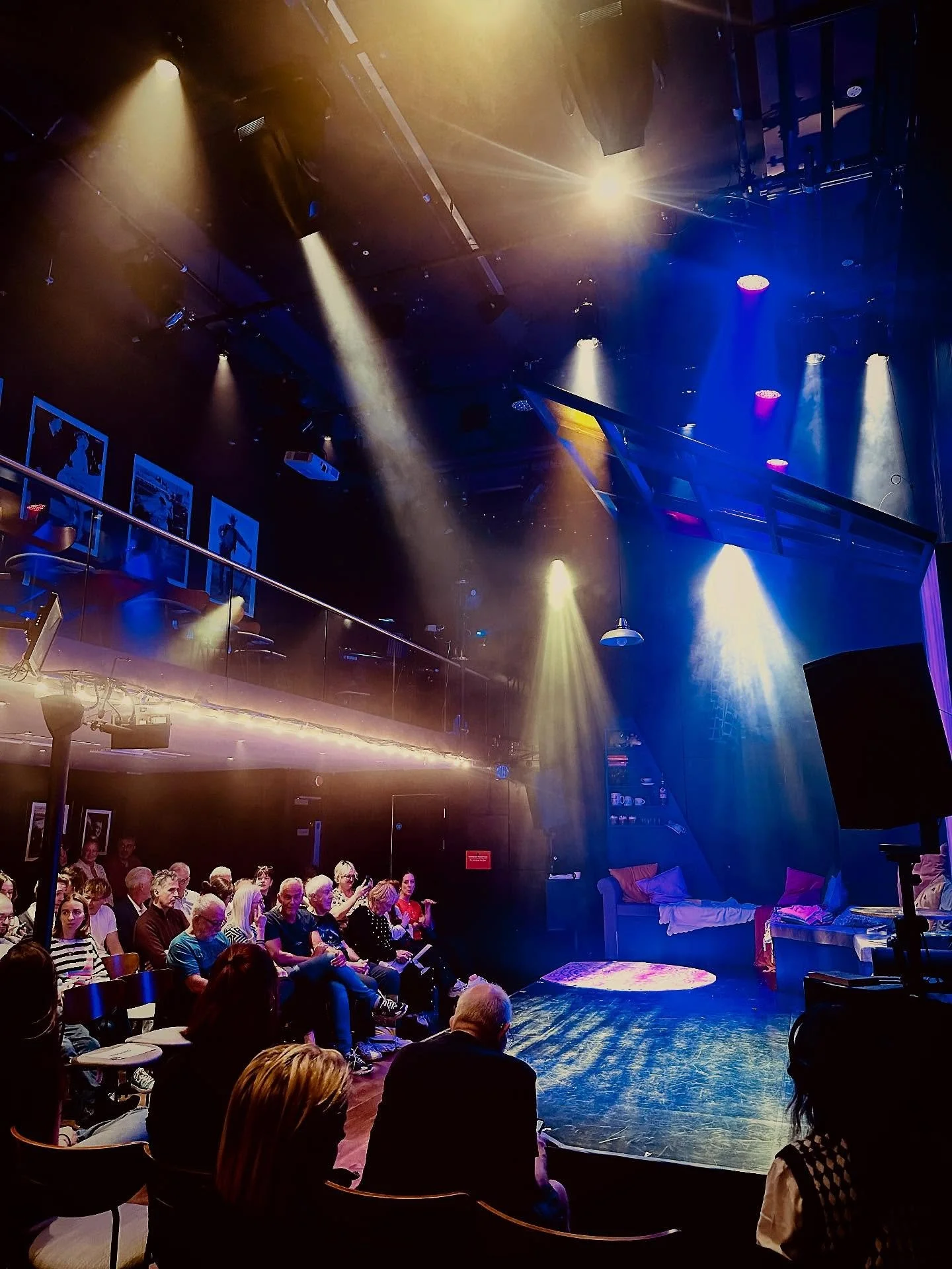 Love Quirks at @theotherpalace 

Set Design 

@lovequirks 

Director - @ceciliefray 
Composer &amp; Lyricist - @sethbhdotcom 
MD - @thom_noise 
Costume - @alicemdesigner 
Lighting - @_olivermcnally 
CSM - @chloewilson1234 

#setdesign #set #design #t