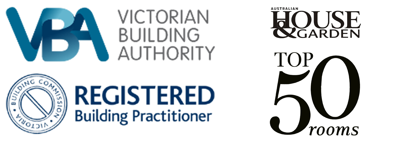 Certifies a registered building practitioner recognized as one of the top 50 in the Australian house and garden industry, with 50 rooms.