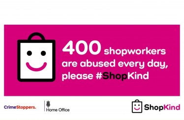 Police and Crime Commissioner supports shopworkers in a campaign to tackle abuse