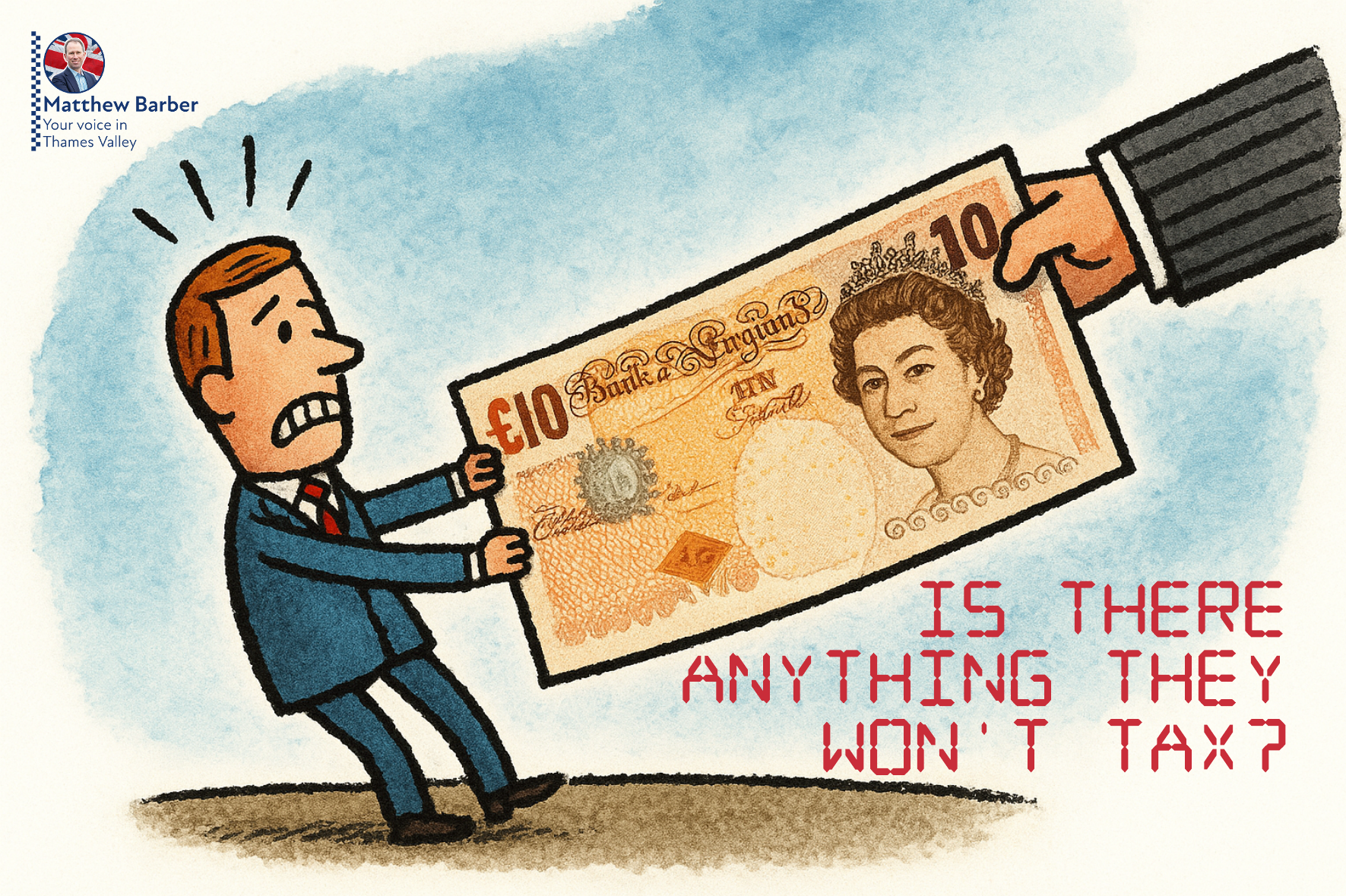 Is there anything they won’t tax?