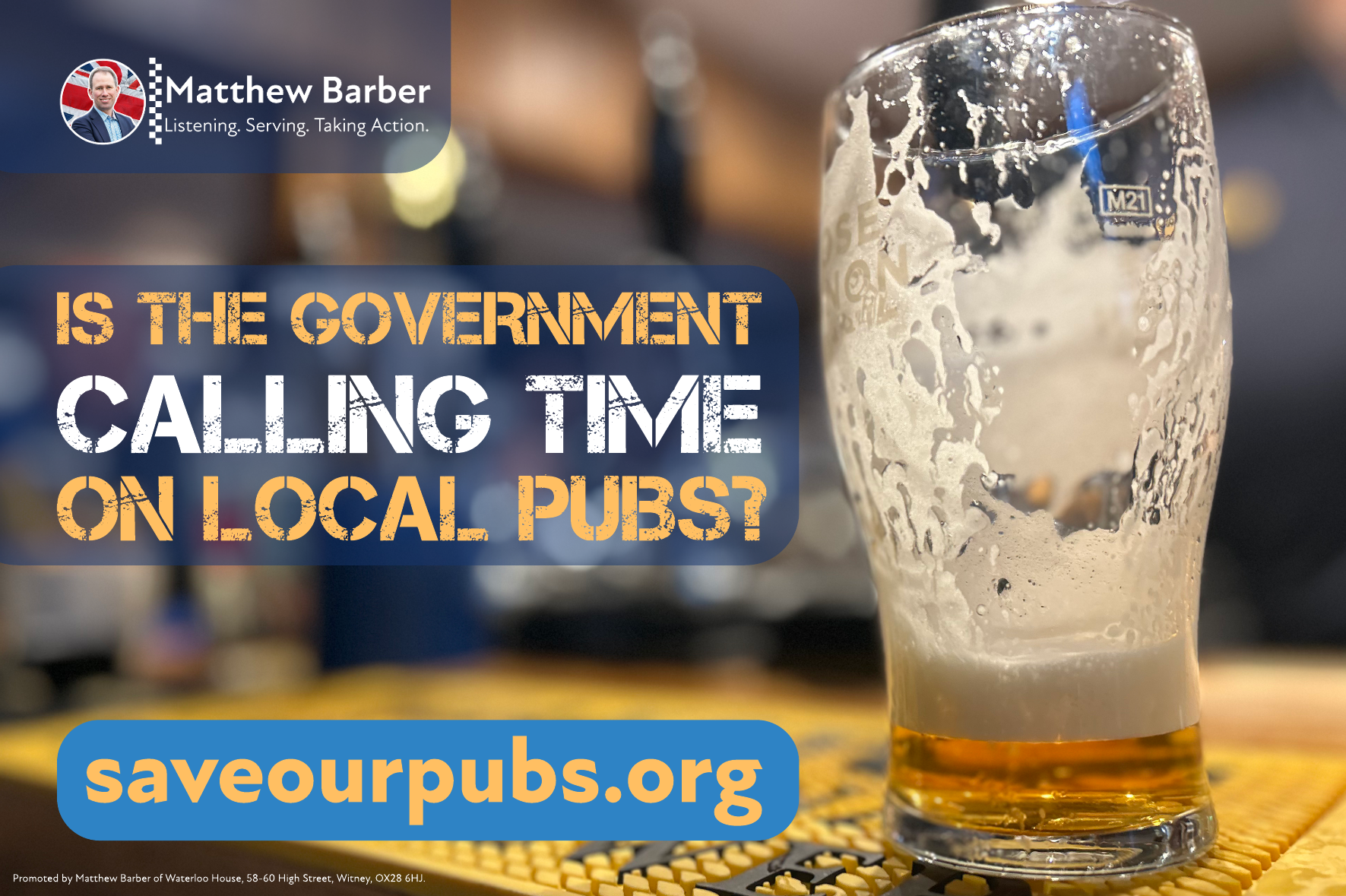 Is the government calling time on local pubs?