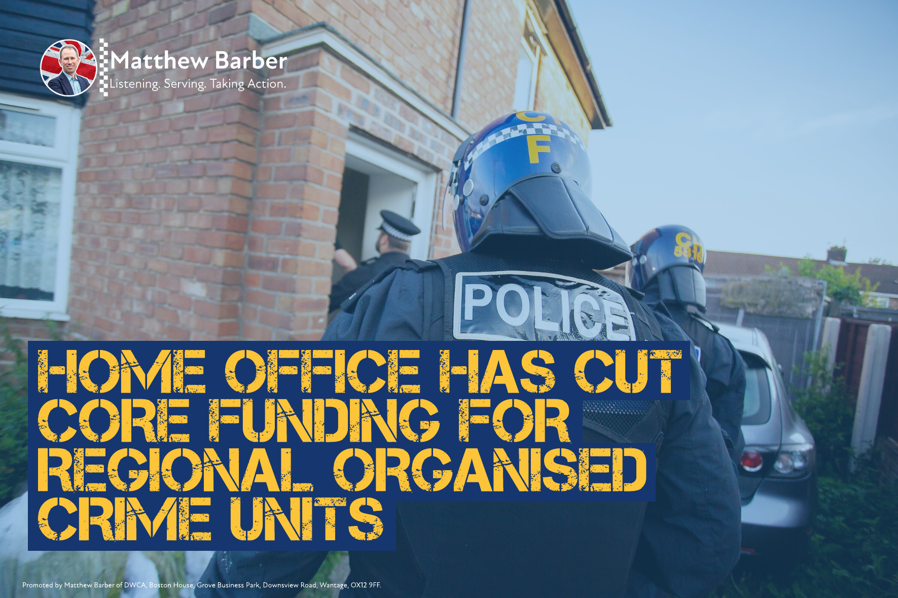 PCC condemns Home Office cuts to organised crime units