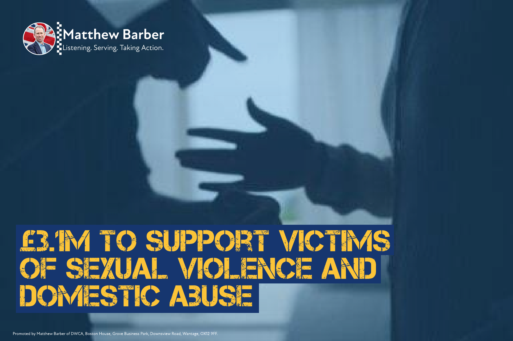Support announced for victims of sexual violence and domestic abuse