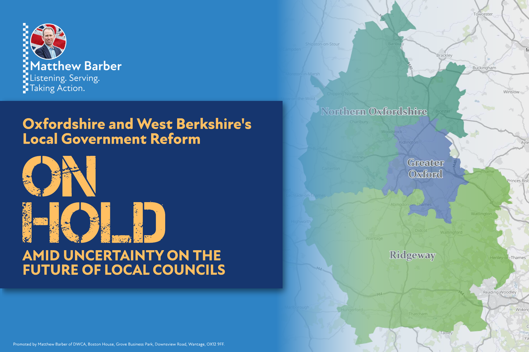 Council changes on hold