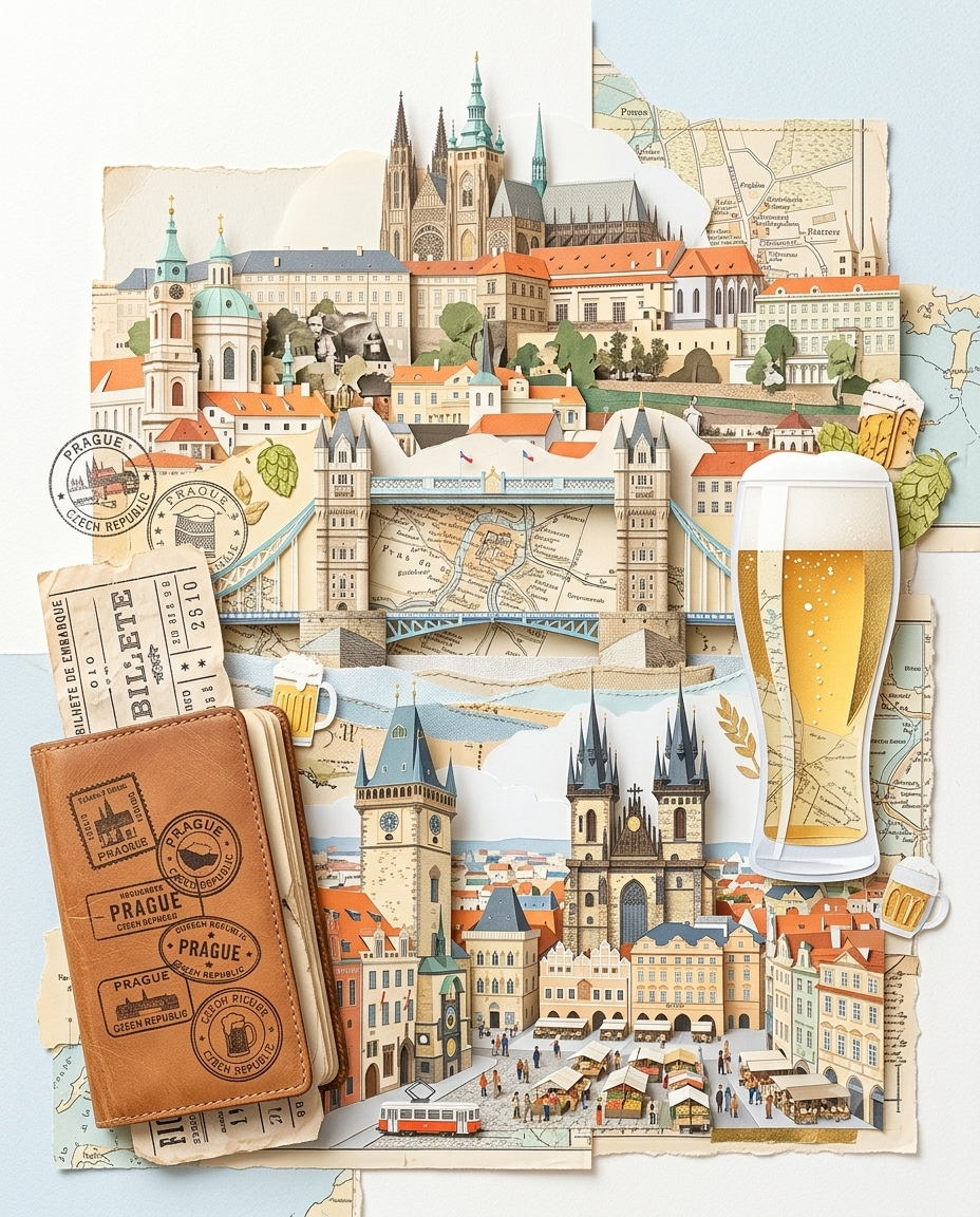 Praga: uma cidade que se descobre... um copo de cada vez