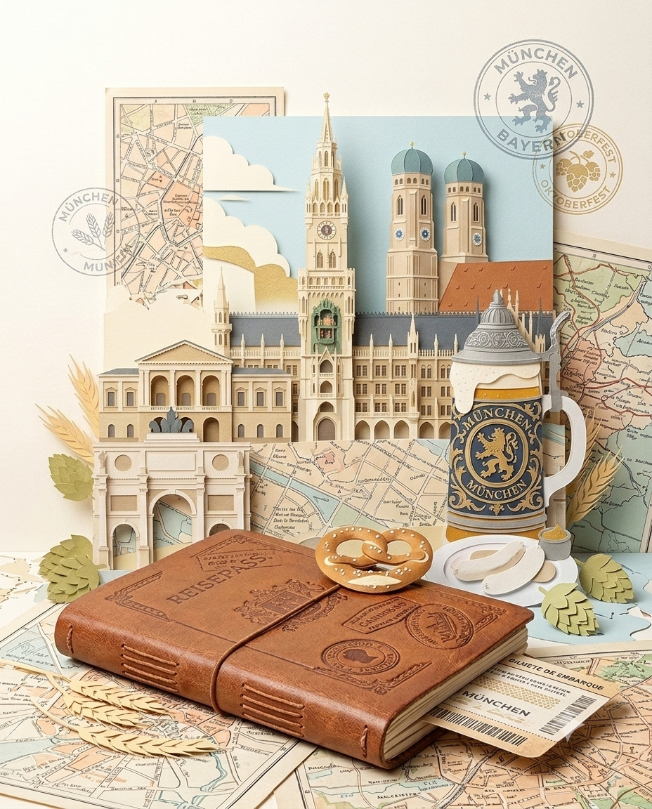 Munique: a cidade do Oktoberfest