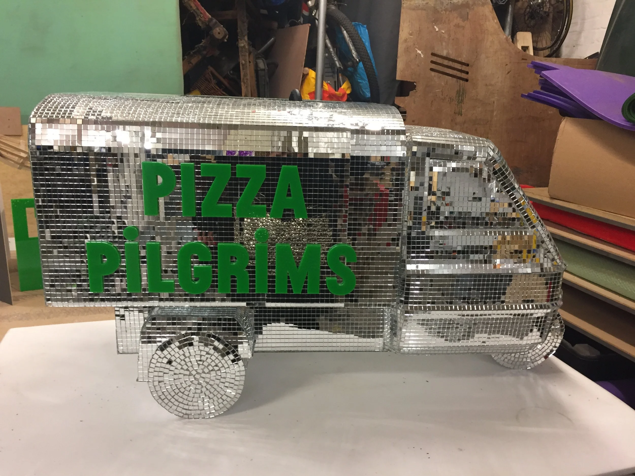 Pizza Pilgrims Mirror Ape