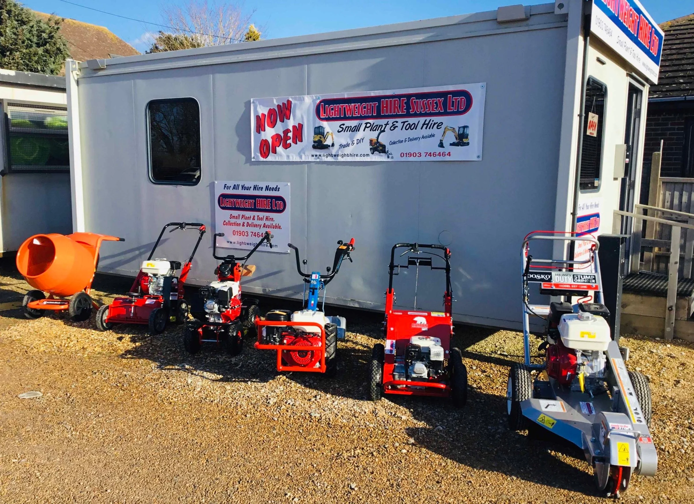 Lightweight Hire Sussex