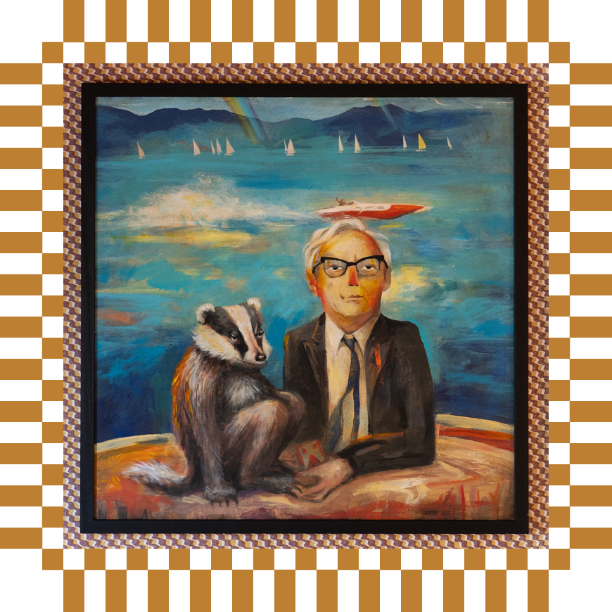 The Happy Badger by Mark Sands