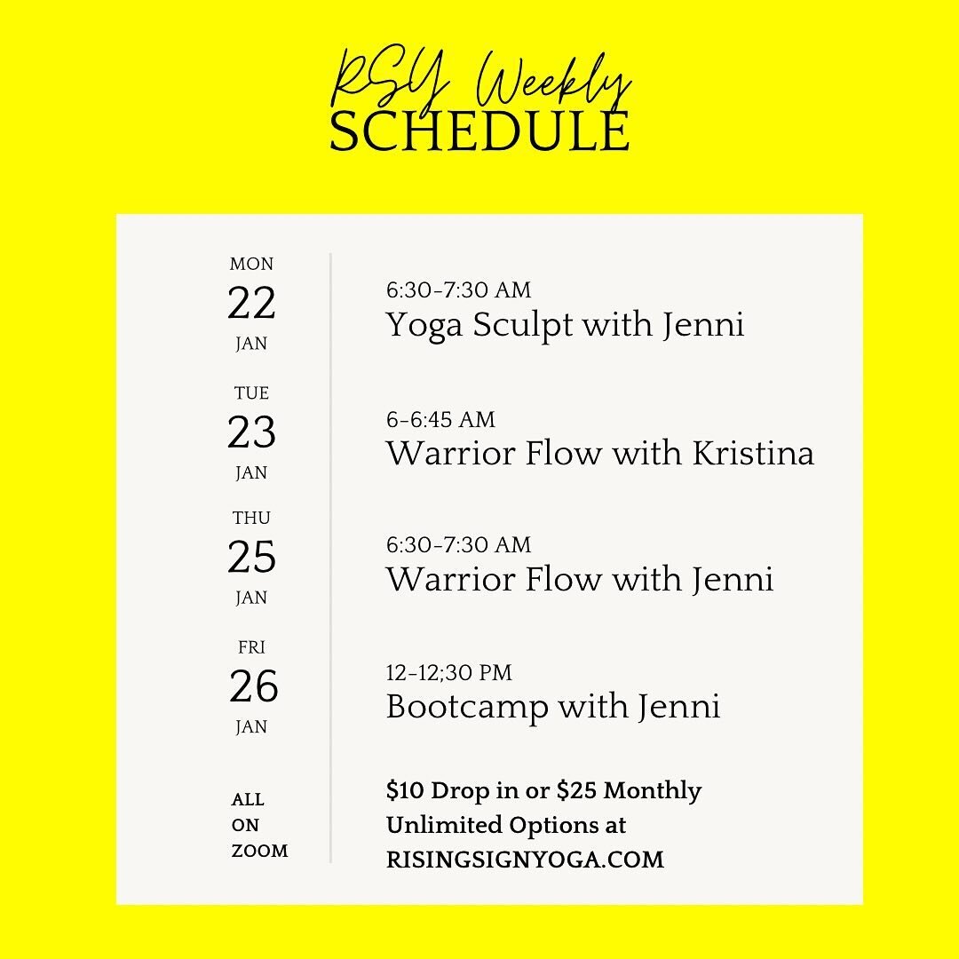 Aquarius szn has got me feeling inspired &amp; fired up about flowing with the people again♒️♒️

Zoom classes are back and will be posted as often as @kristilsarg &amp; I can teach. 

Can&rsquo;t wait to move with you💜