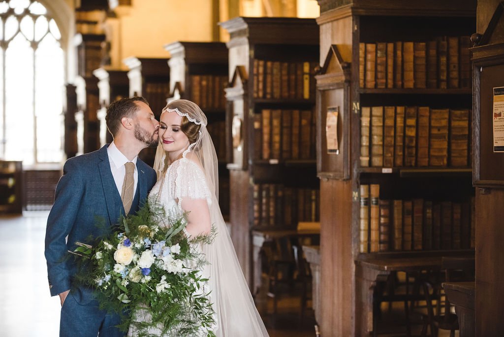 An art deco wedding at The Bodleian Libraries in Oxford
