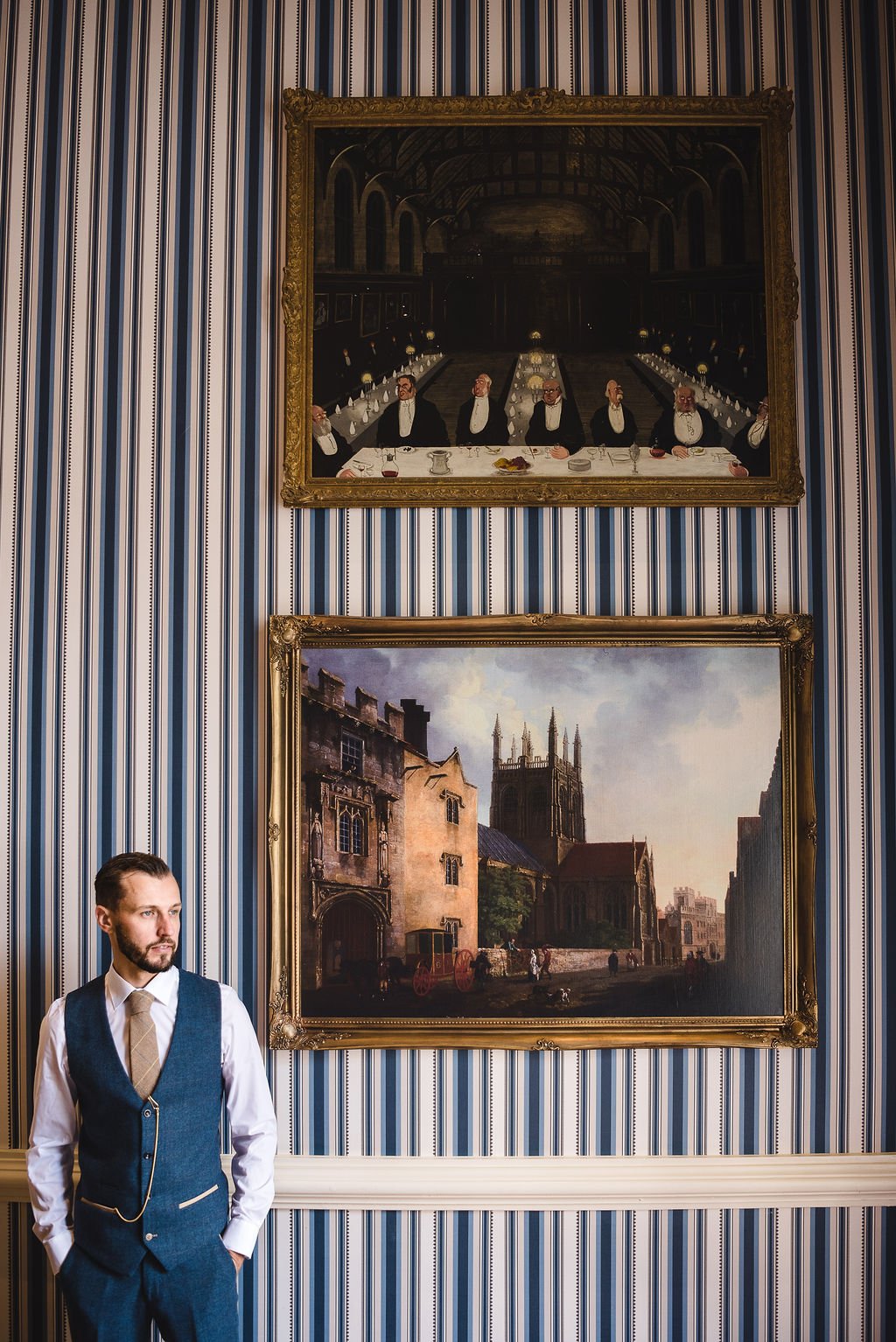 An art deco wedding at The Bodleian Libraries in Oxford