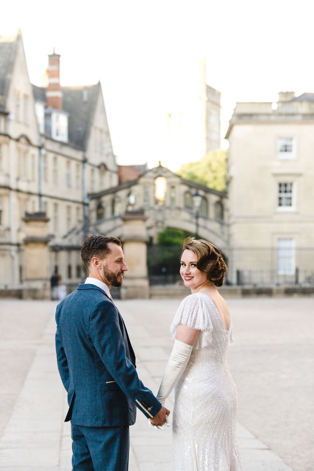 An art deco wedding at The Bodleian Libraries in Oxford