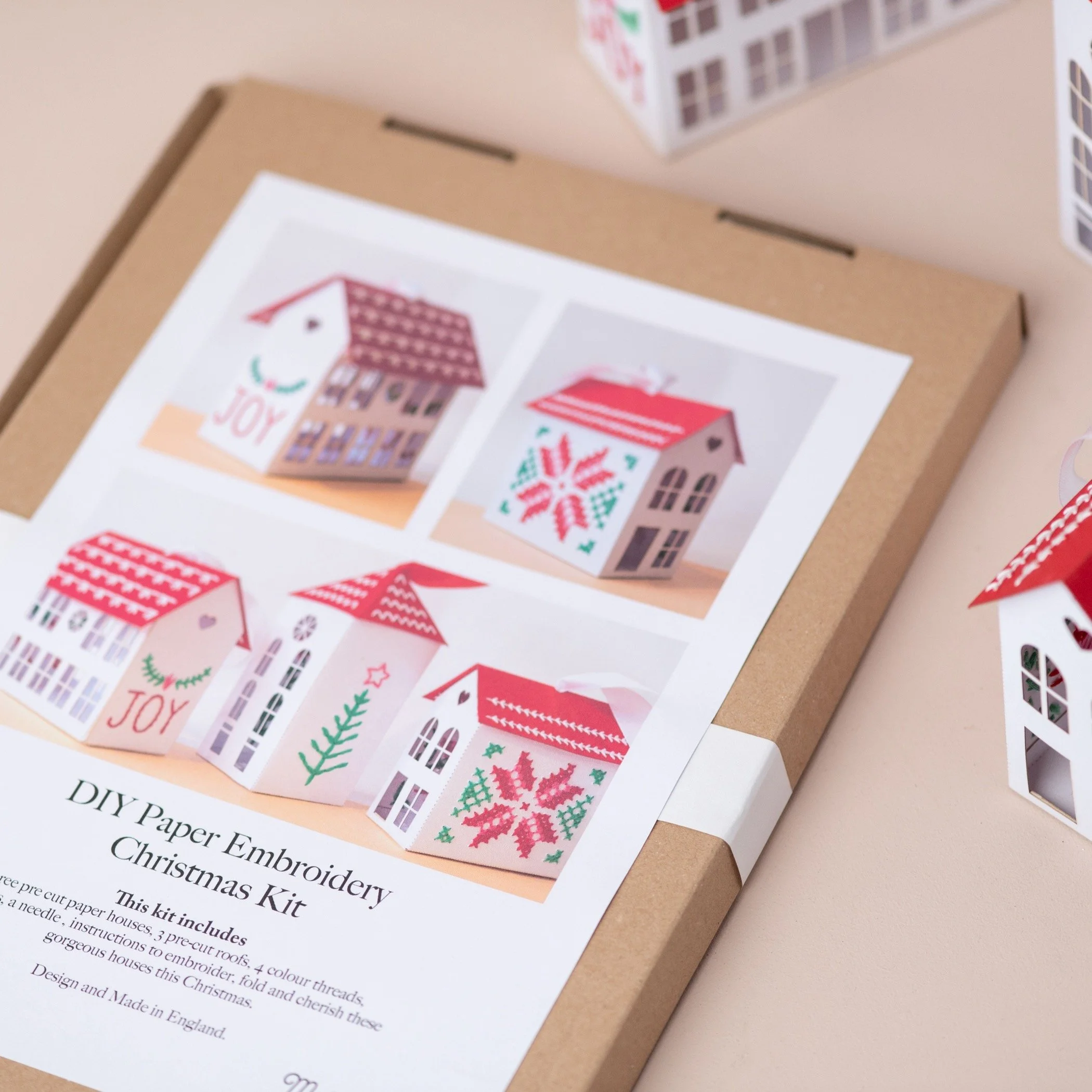 a Christmas tree decoration DIY Kit by My Papercut Forest