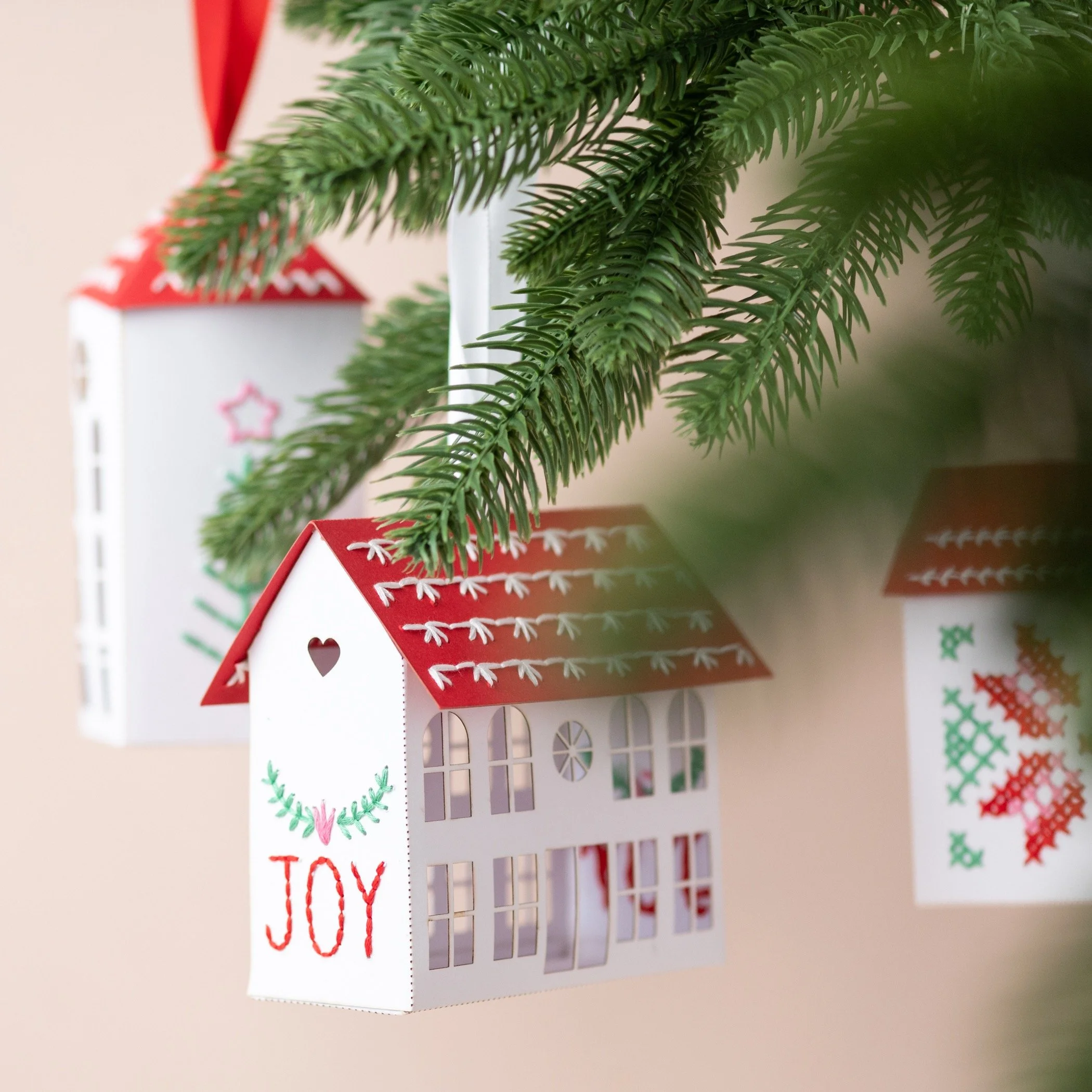a Christmas tree decoration DIY Kit by My Papercut Forest
