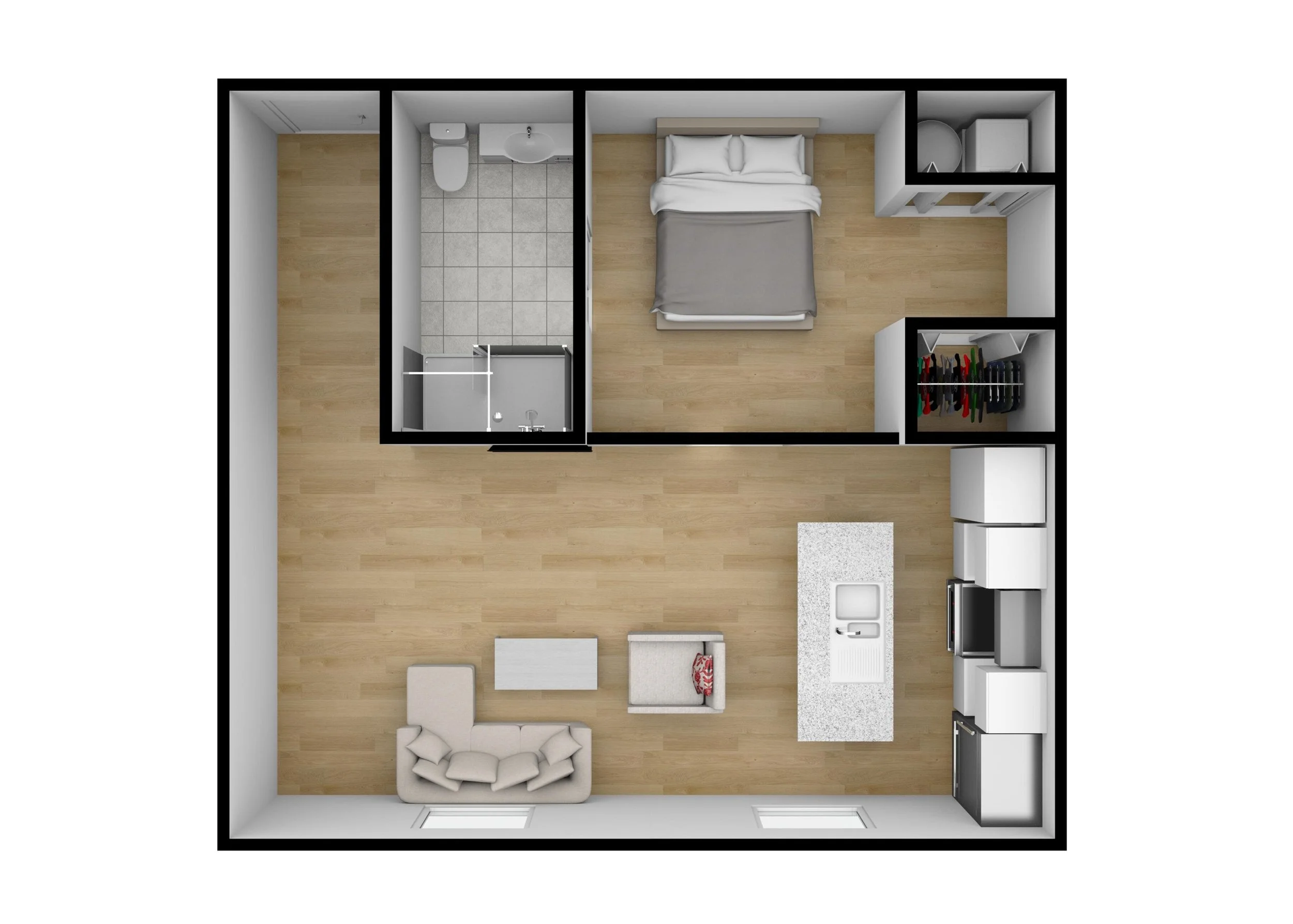 Residential Units — 100 Avon