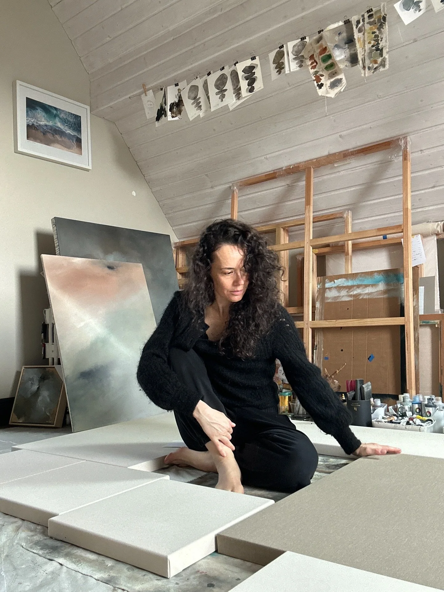 And so it begins&hellip; all the ideas and reflections are ready to come out in a new body of work (that already has a title 🤫). Let&rsquo;s see how it flows.

➡️ Join my mailing list to get exclusive behind the scenes stories and updates when it&rs