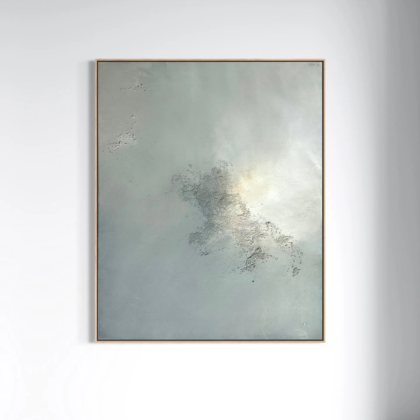 Look what I just received from one of my collectors: 

&ldquo;Love at first sight.

When I first saw &lsquo;Between Worlds&rsquo;, I immediately recognized myself in it. The layered pastel blues, golden hues, and the interplay between shadow and ligh