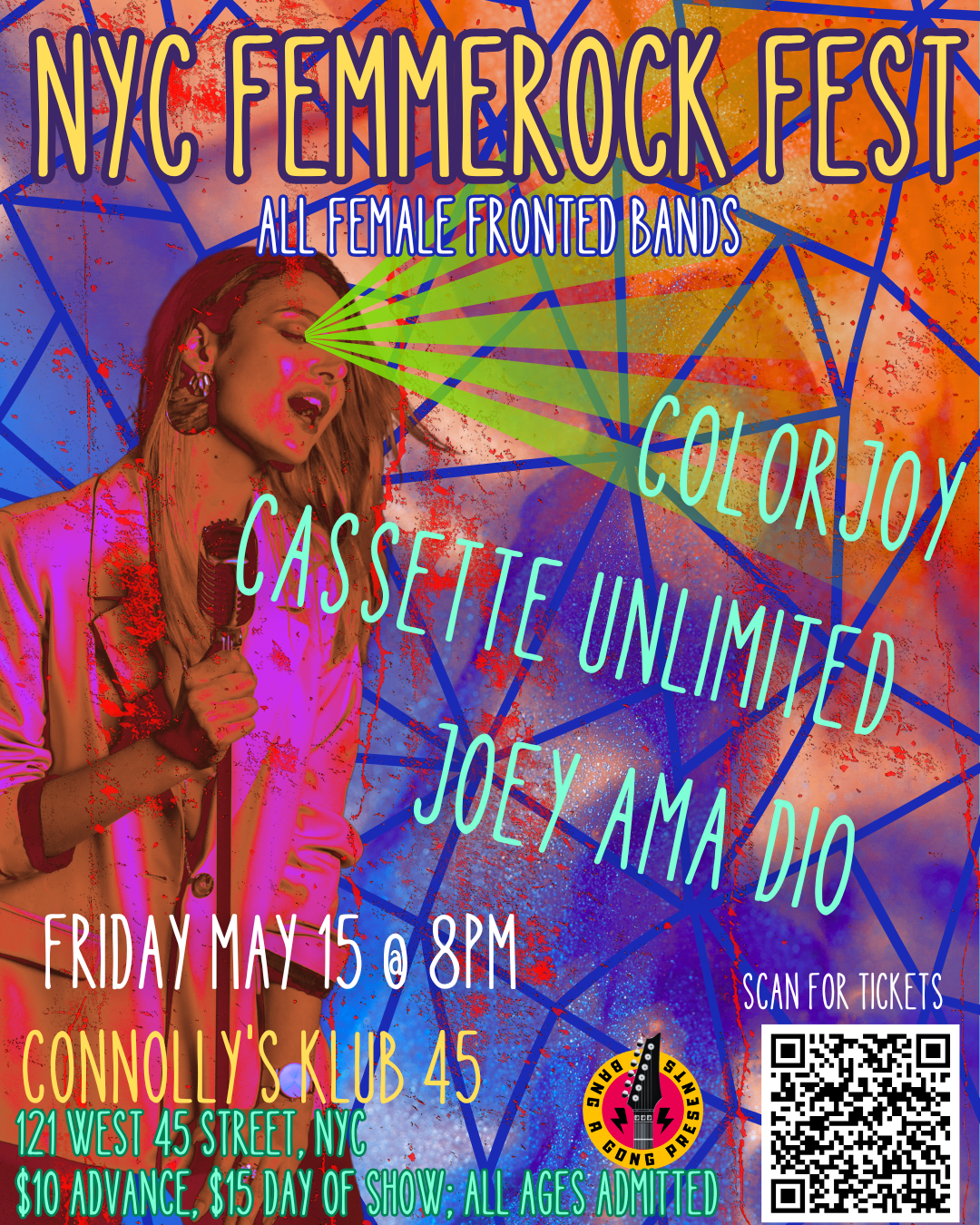 Colorjoy LIVE at Connolly's Klub 45