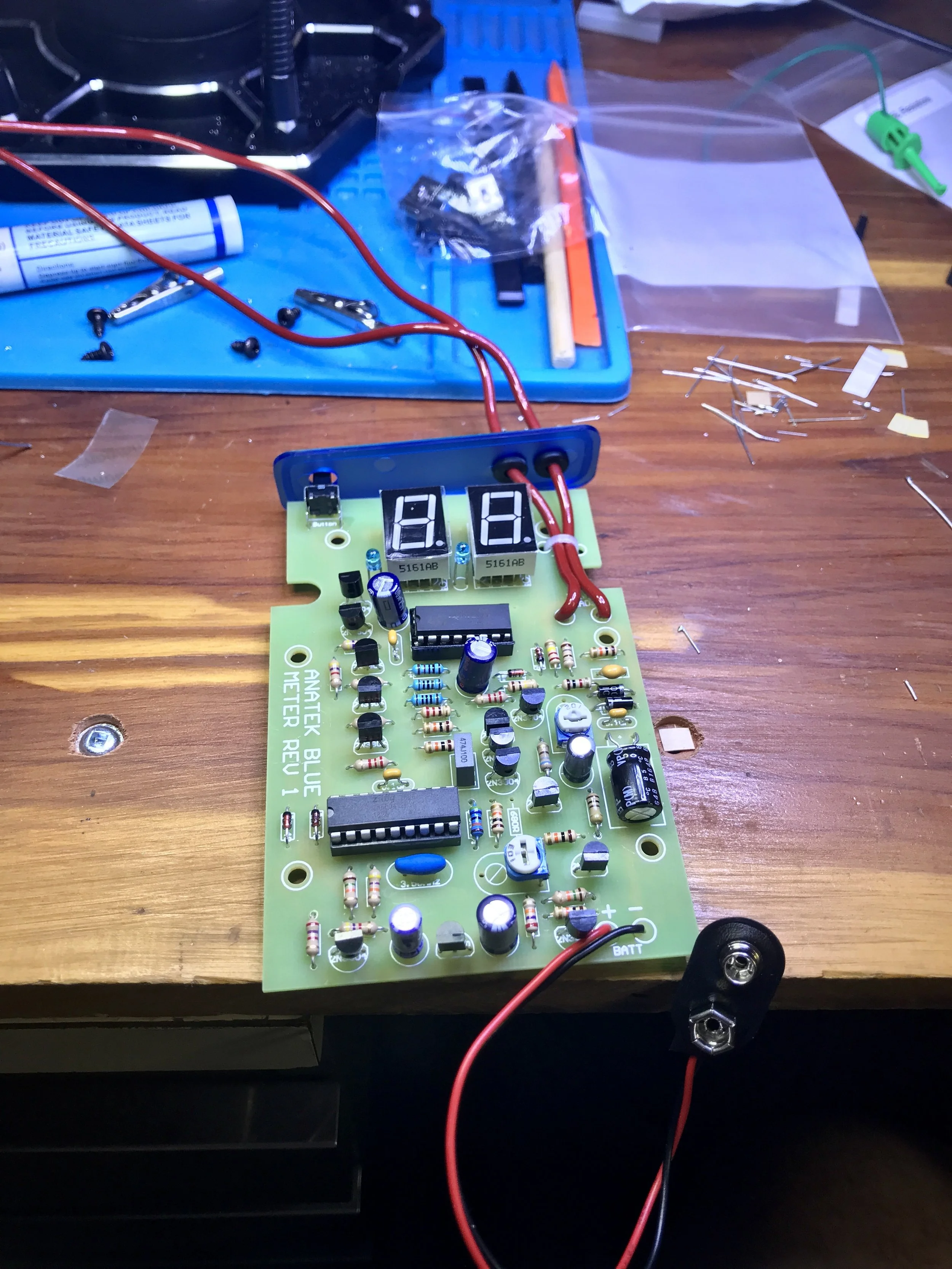 Build of Blue ESR Meter