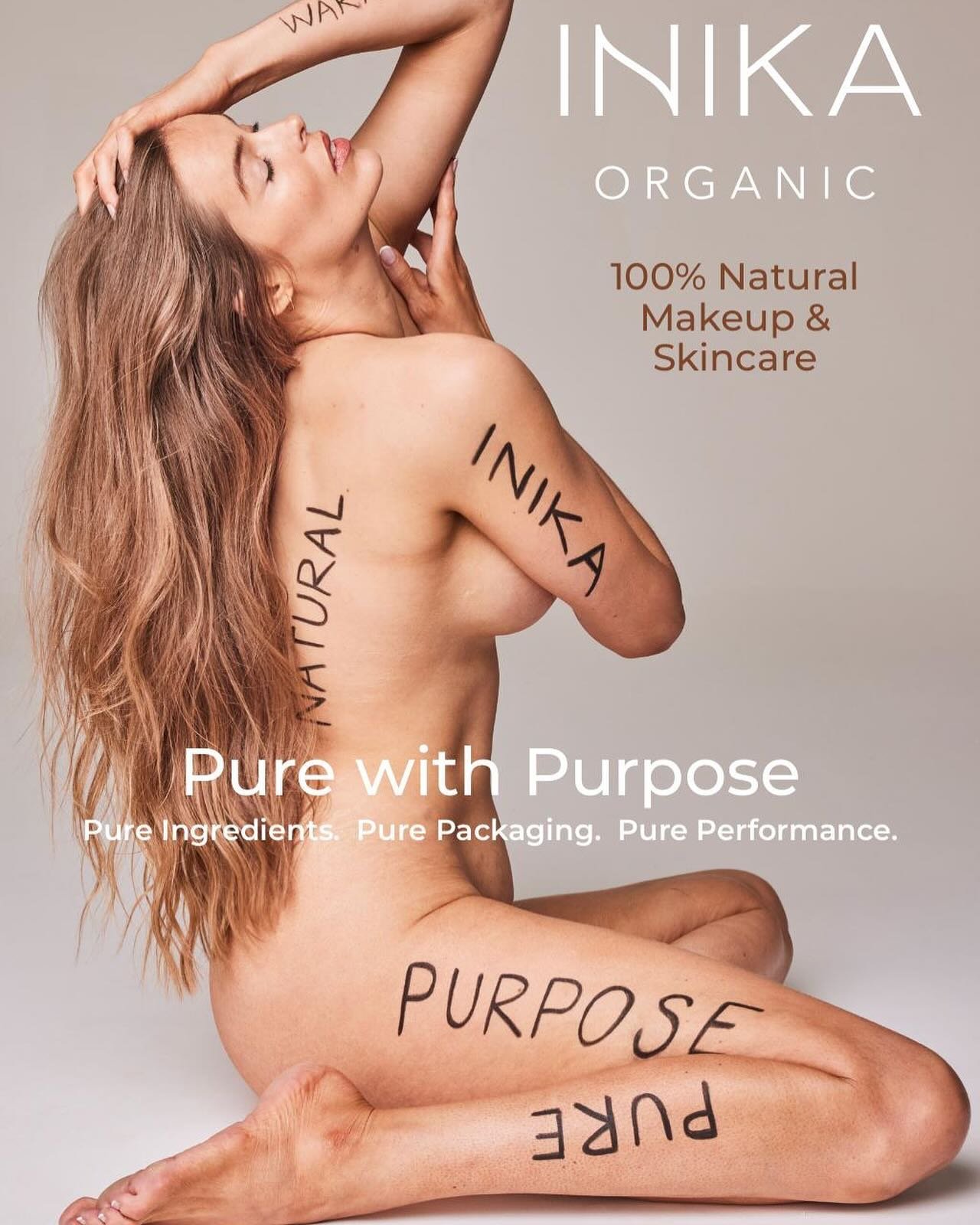 We are proud to stock INIKA ORGANIC make up.
INIKA Organic,only use 100% Natural, Vegan ingredients, tested for safety and purity. So gentle and unique, Inika feels light and weightless. Designed to hydrate and nurture healthy skin for complete confi