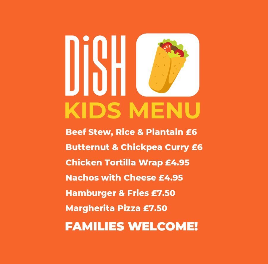 Drop down to DiSH for great value, tasty meals for all the family&hellip;here are just a few of our child friendly meals.

DJ Jamie Brown tonight 6-10pm, come and join the party!

Family nights out at DiSH

#dishdays #dishtastic #dishymoments #dishha