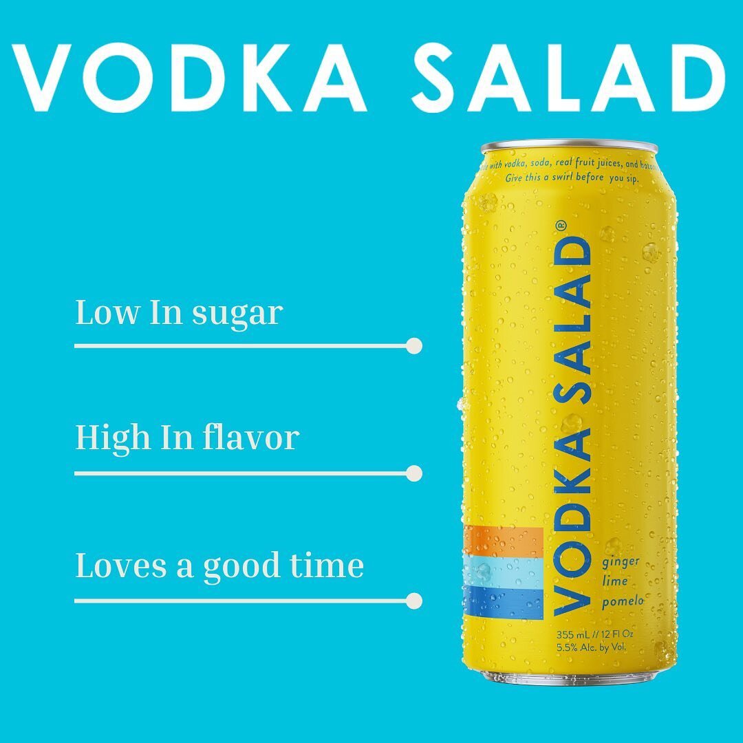 This one&rsquo;s got a gingery fresh flavor that goes great with food and good times 🍸🥗

#vodkasalad #cleancocktails #cleancocktail #vodkadrink #vodkadrinks #crazyonyou