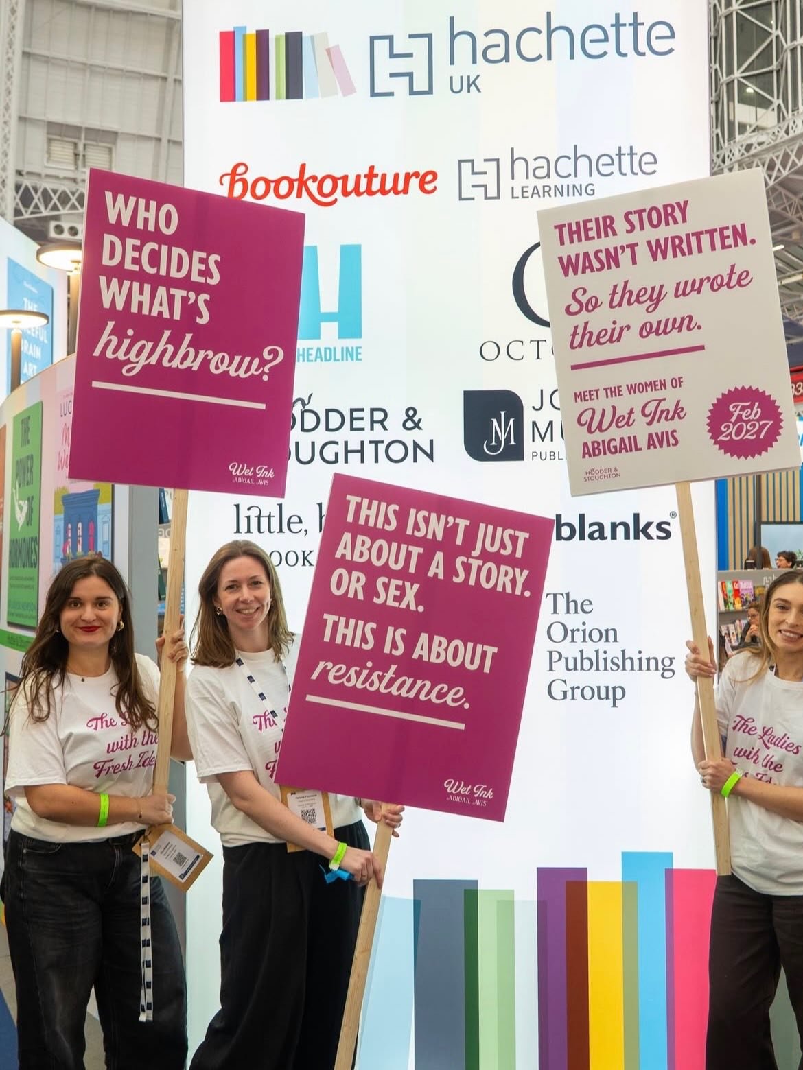 ⏰ The countdown begins! ⏰

It&rsquo;s just under a year until #WetInk is published, and to say the party is well and truly starting is an understatement. The team at @hodderfiction told me about their idea for placards a few days before the @londonbo