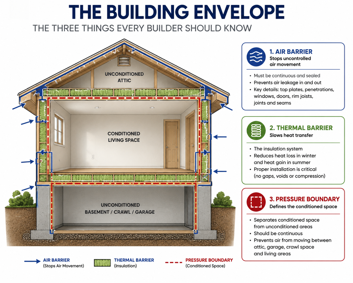 The Building Envelope: The Three Things Every Builder Should Know