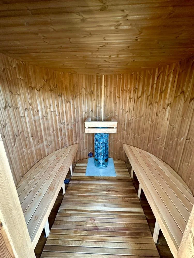 The Barrel Sauna at Little Siberia