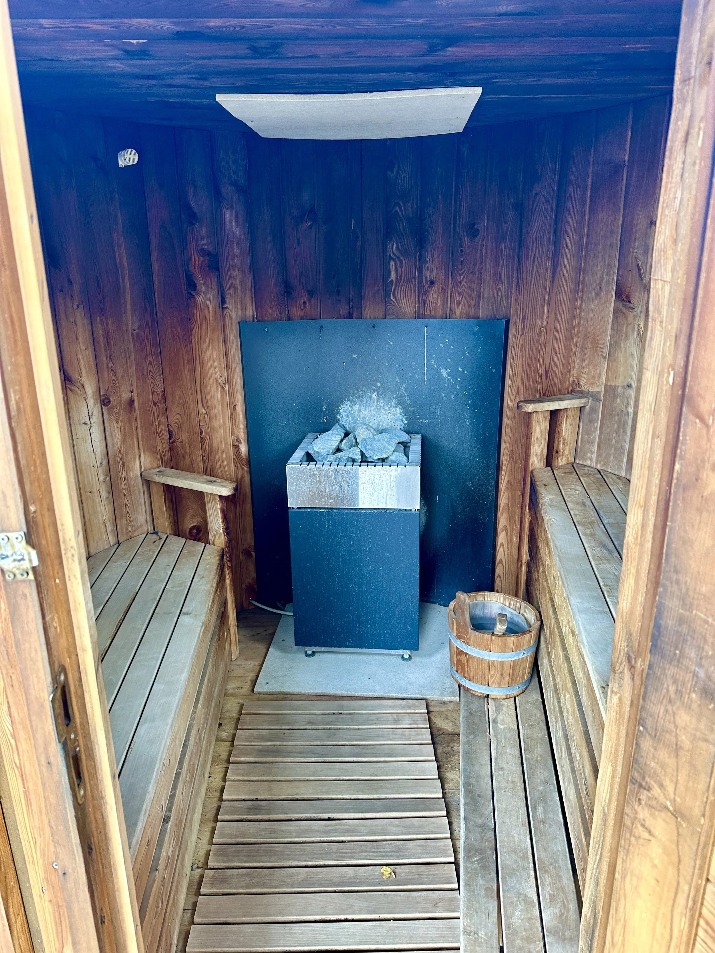 The Sauna Hut at Little Siberia