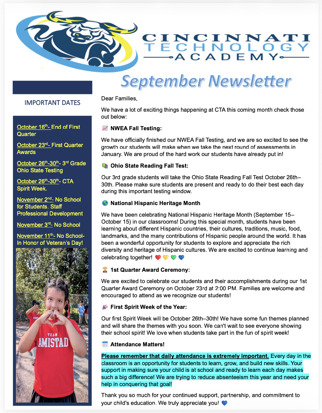 Newsletter- September 2026