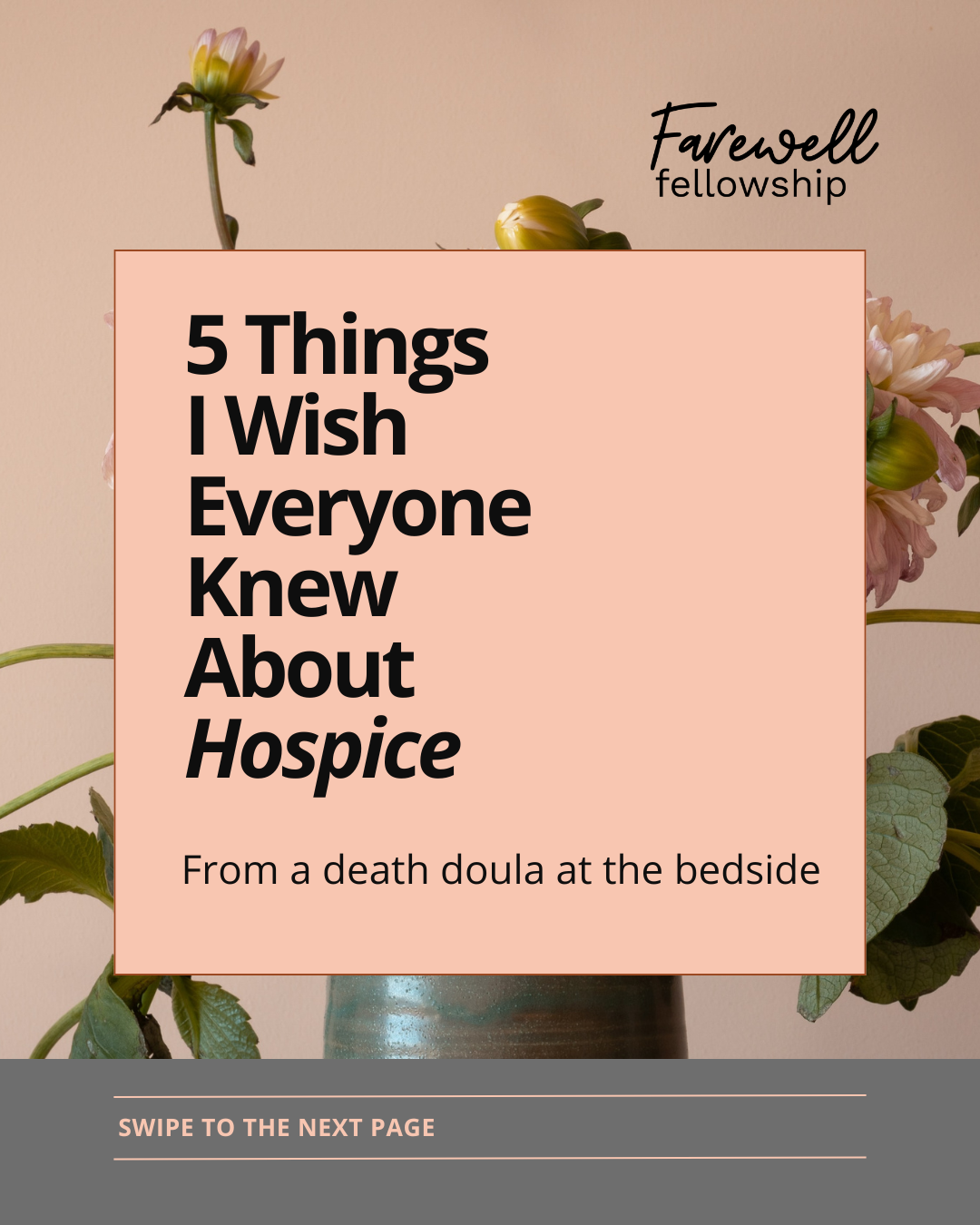 5 Things I Wish Everyone Knew About Hospice