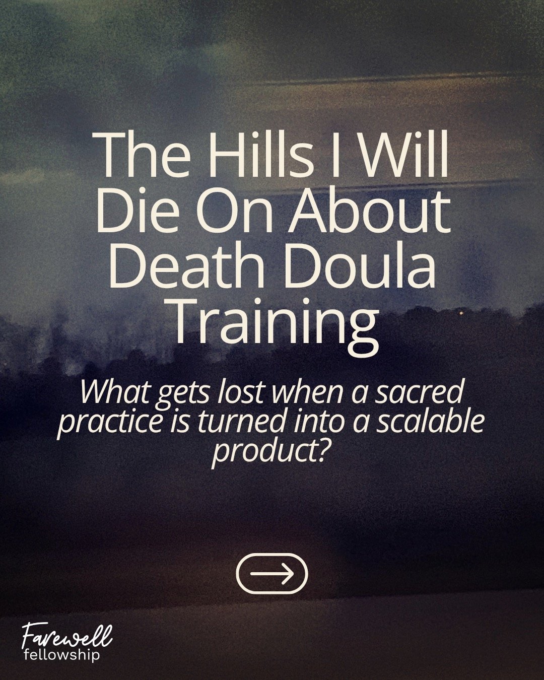 The death doula field is growing rapidly.

More trainings. More programs. More visibility. More people feeling called to this work.

There is much to celebrate in that growth. And there are also important questions we need to be asking.

As a death d