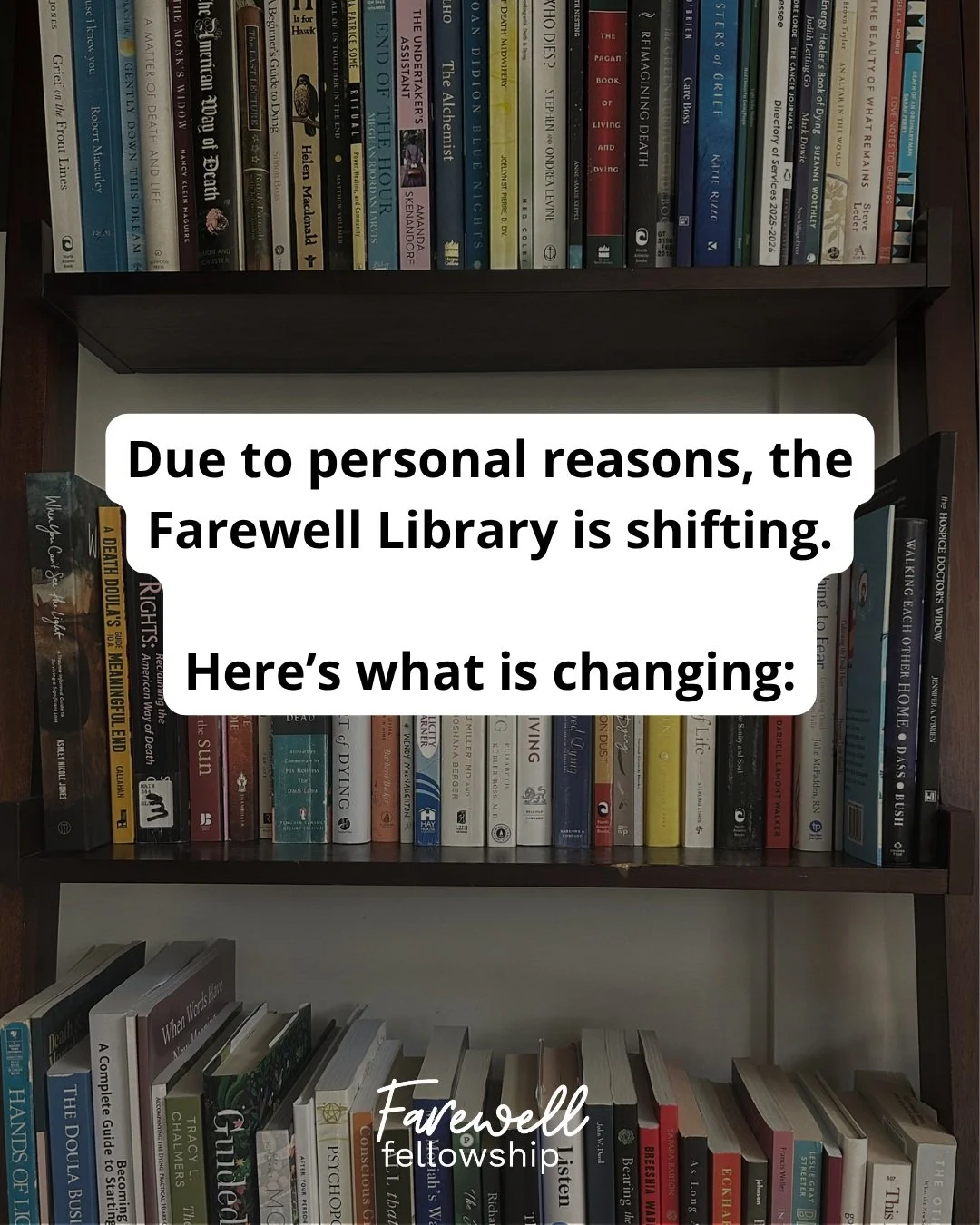 There are some key values I want to keep at the heart of my work as a death doula and a deathcare educator: human-focused, relationship-based, community care for the dying, the dead, the grieving, and their caretakers. So I have to ensure that I&rsqu